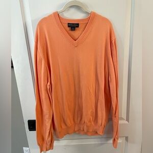 Men’s Brooks Brothers 100% Supima Cotton V-neck Sweaters Size XL in three colors